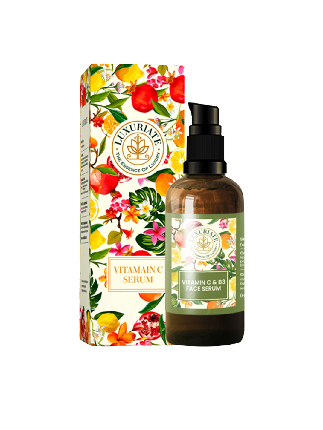 LUXURIATE Vitamin C & B3 Face Serum for Hydration & Anti-Ageing - 30ml