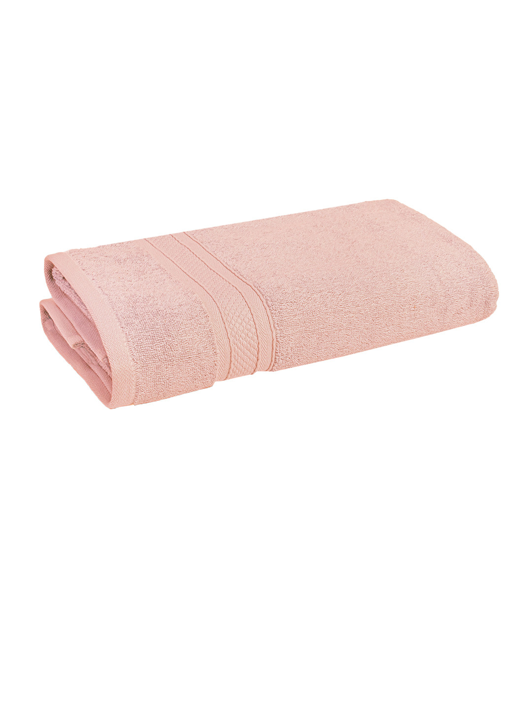 HOMEMONDE Pink 500 GSM Pure Cotton Bath Towel