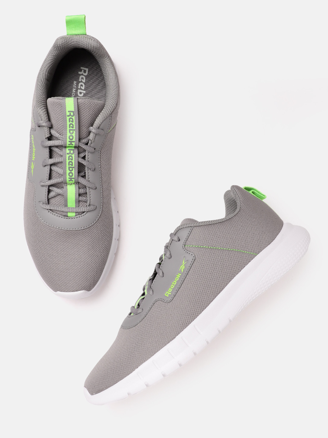 Reebok Men Woven Design Stride Walker Shoes