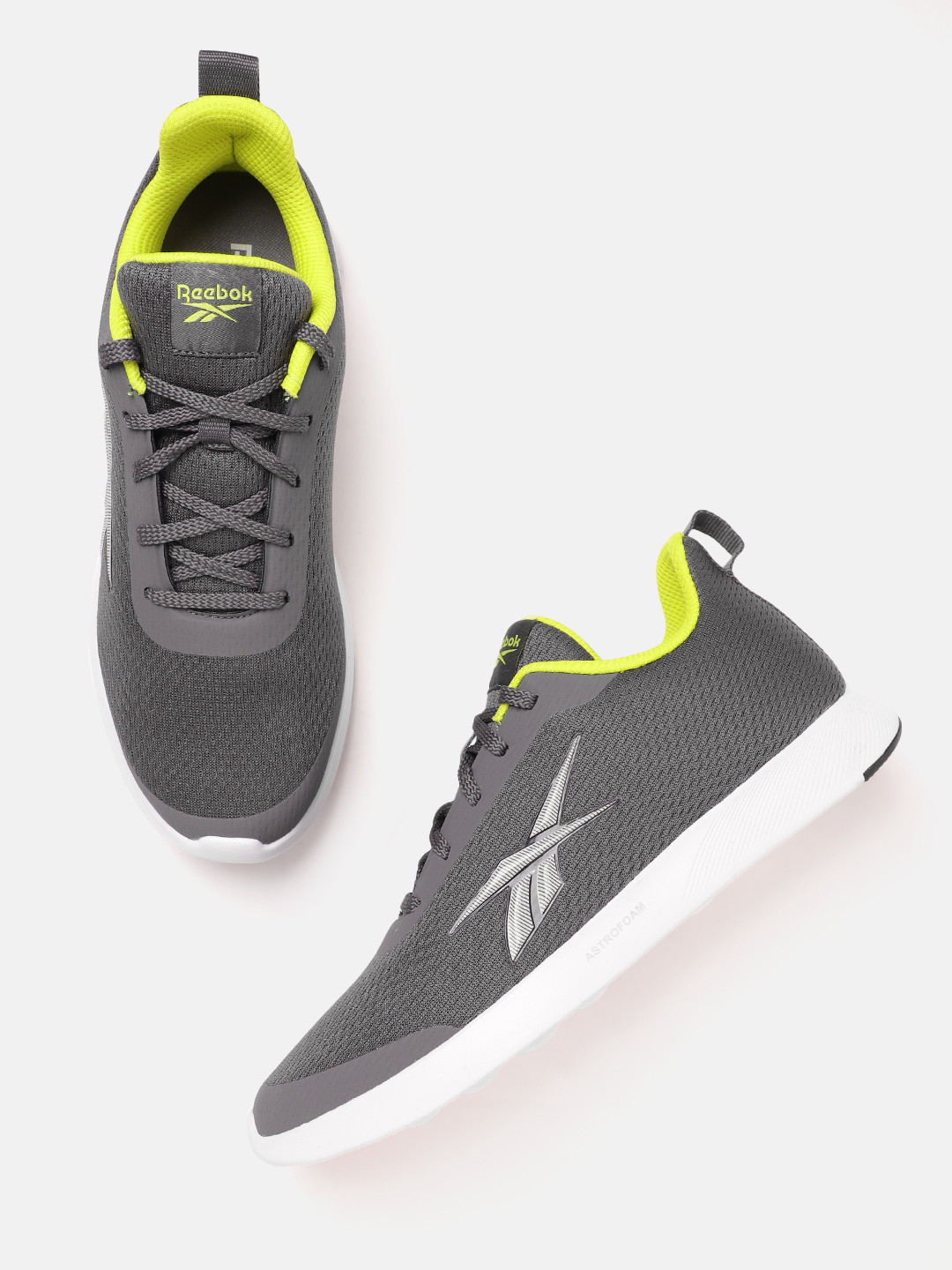 Reebok Men Woven Design Lunar Walk Shoes