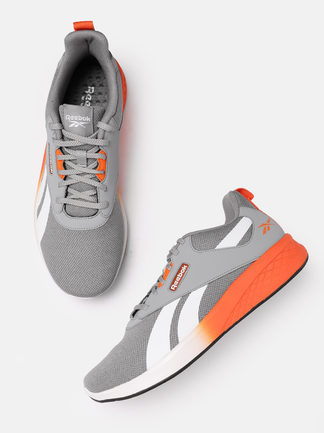 Reebok Men Woven Design Themis Running Shoes