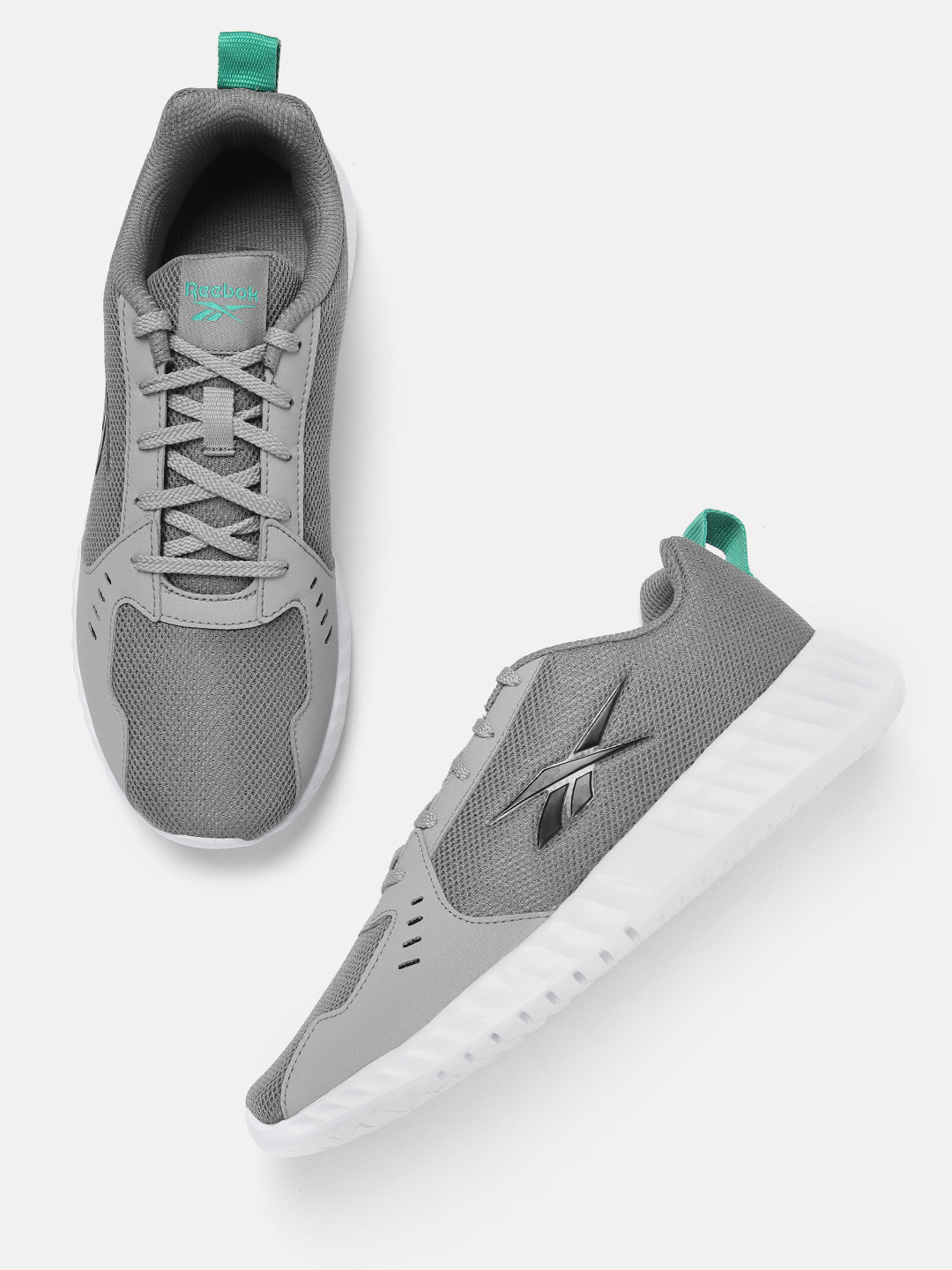 Reebok Men Woven Design Ripple Ignite Running Shoes