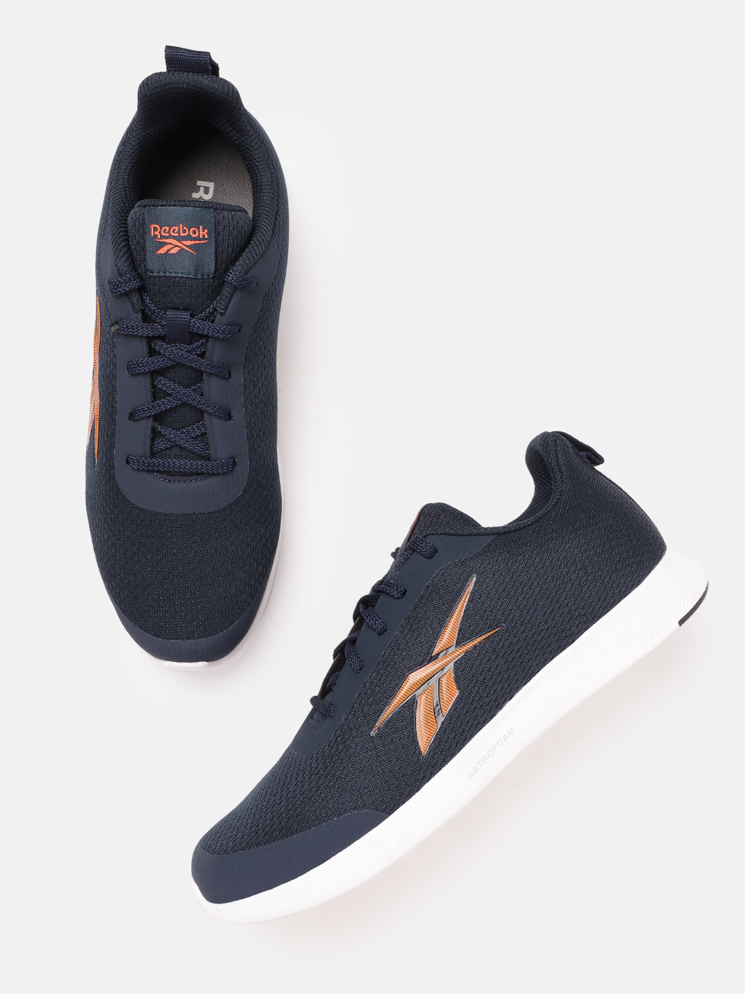 Reebok Men Woven Design Lunar Walk Shoes