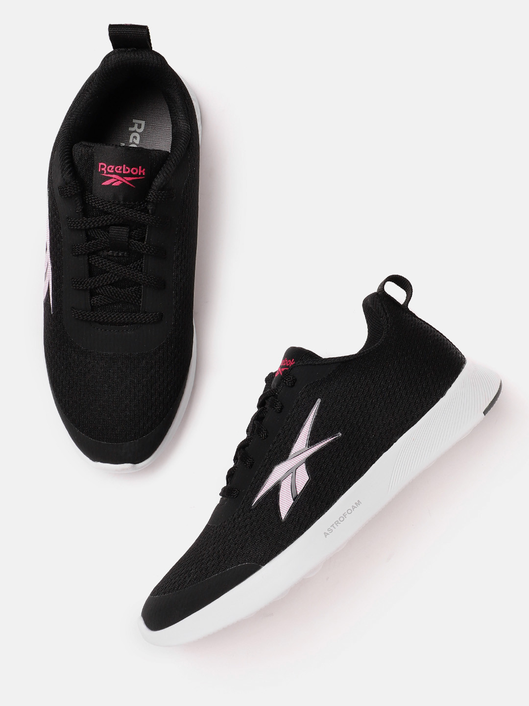 Reebok Women Woven Design Lunar Walk Shoes