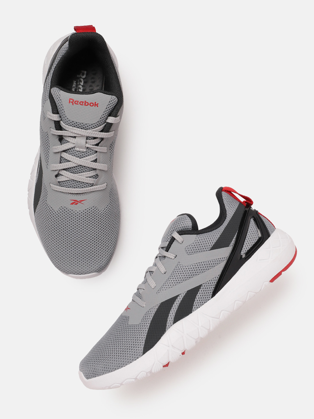 Reebok Men Woven Design Mainland Running Shoes