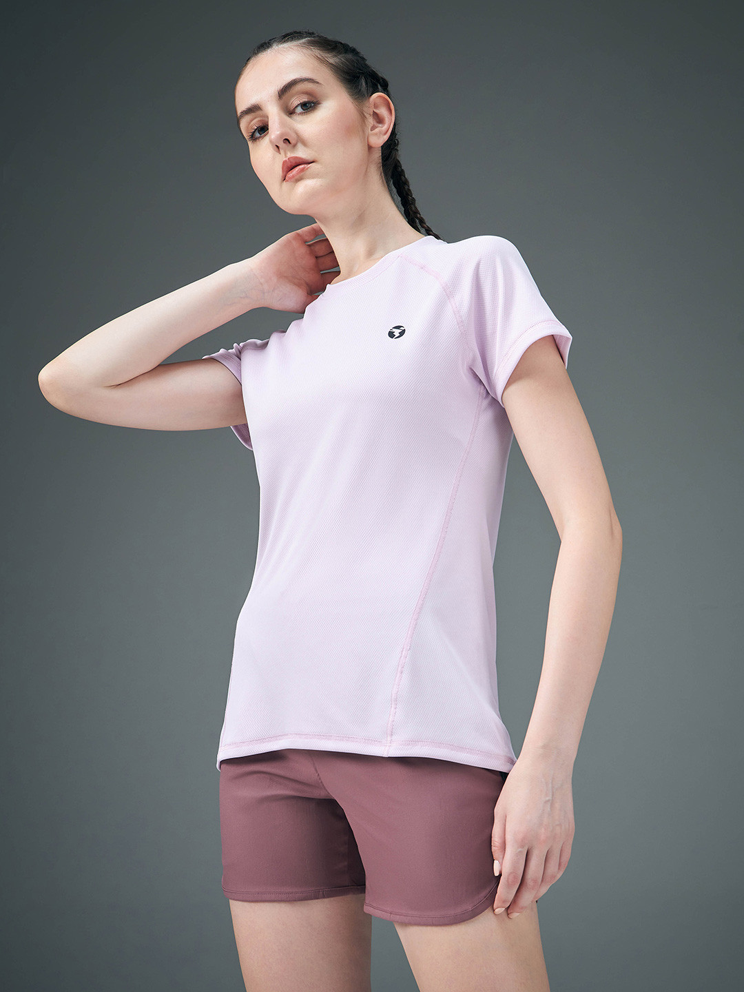 Technosport Women Raglan Sleeves Antimicrobial Active T-shirt