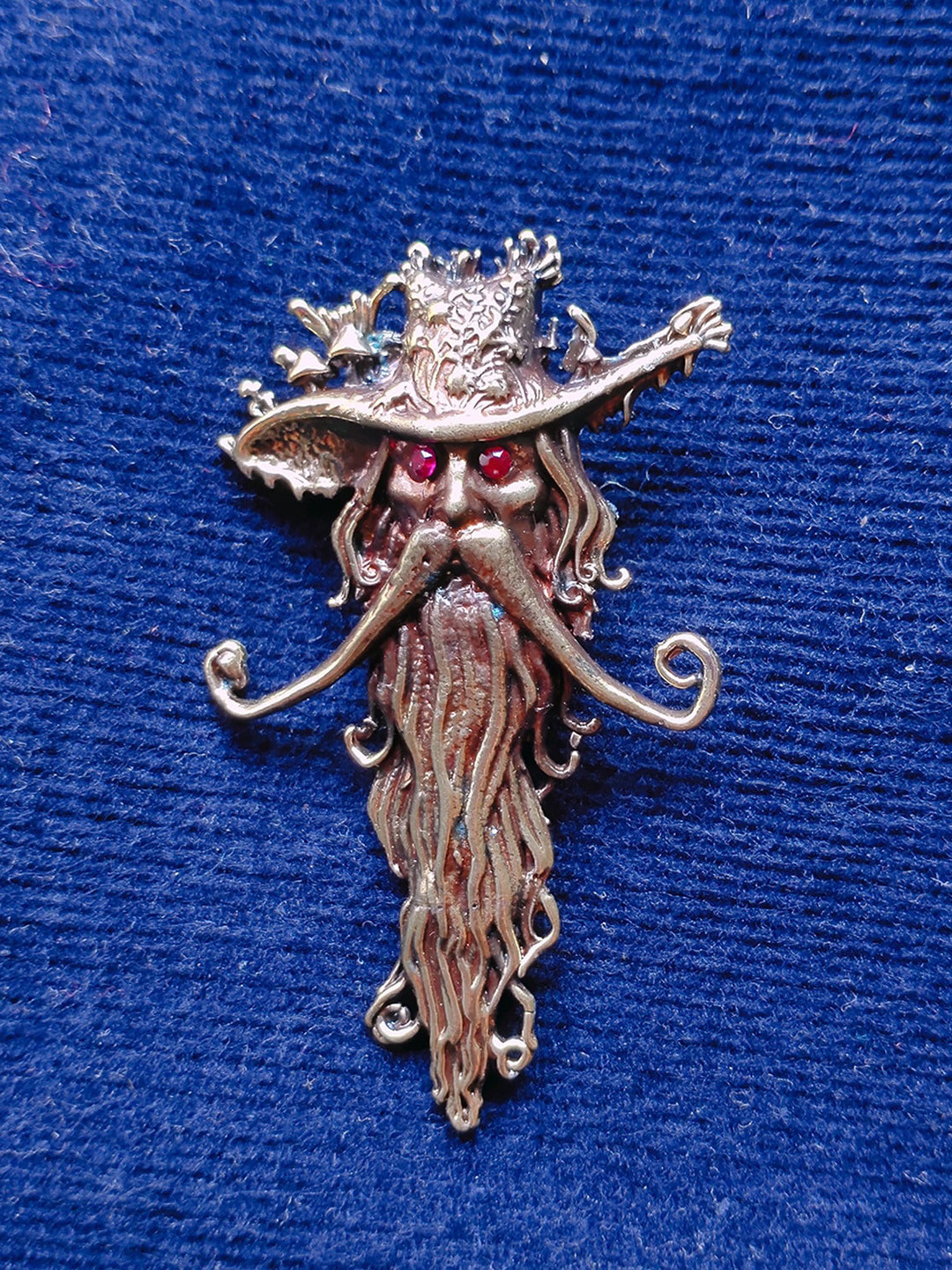 Mahi Men Alloy Wizard-Charm Brooch