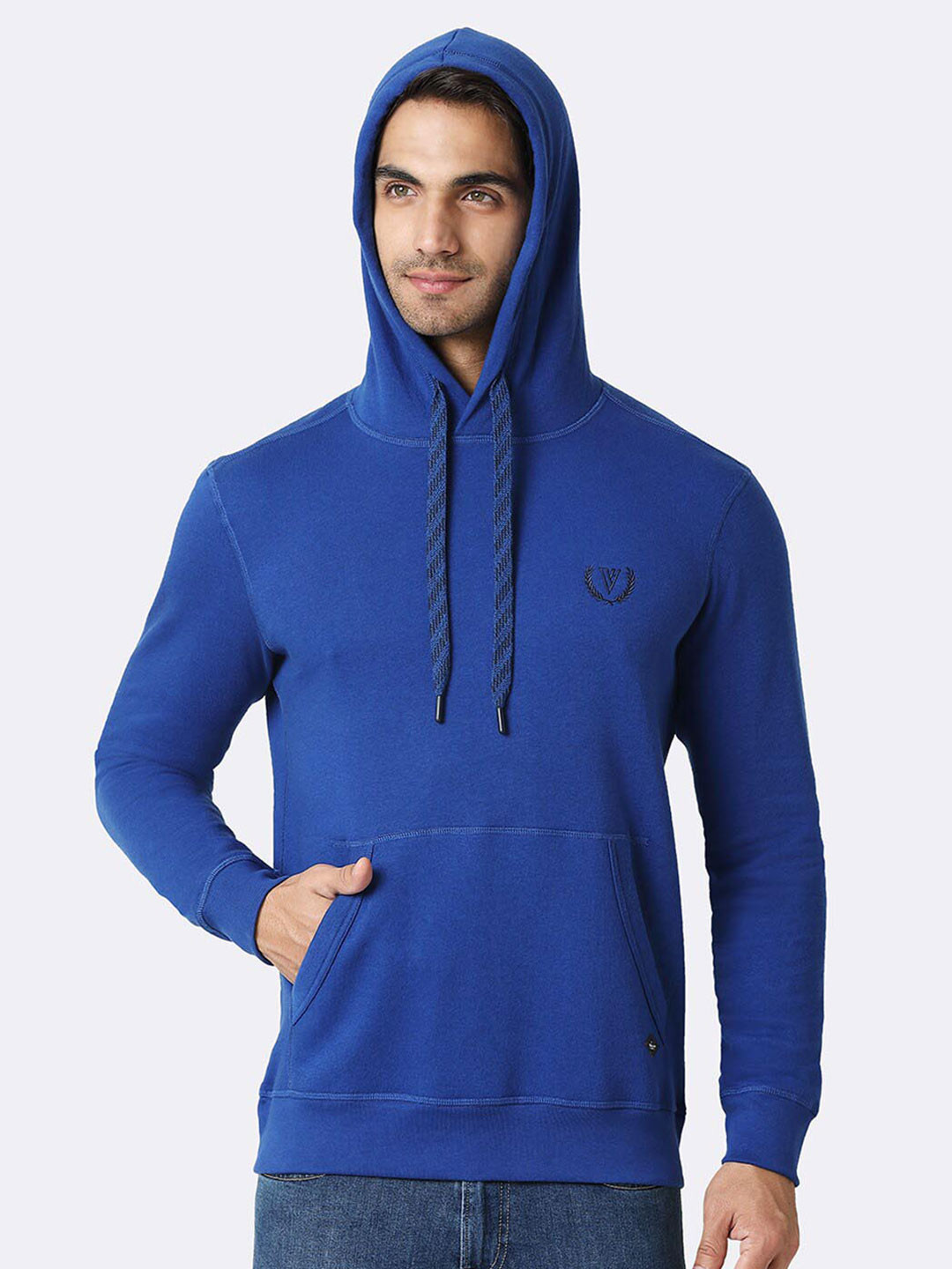 Van Heusen Innerwear Media Pocket All Weather Hoodie