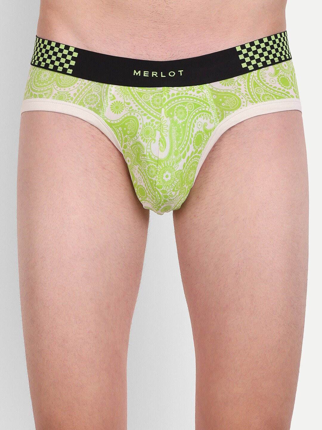 MERLOT Men Printed Anti-Bacterial Basic Brief MRLT_29_S