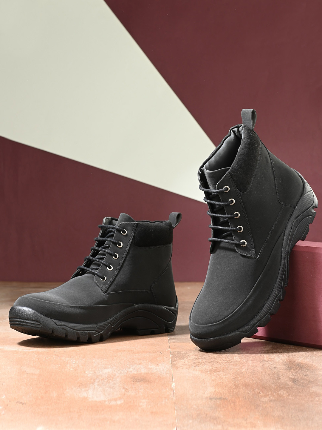 Roadster Lifestyle Co. Men Lace-Up Regular Boots