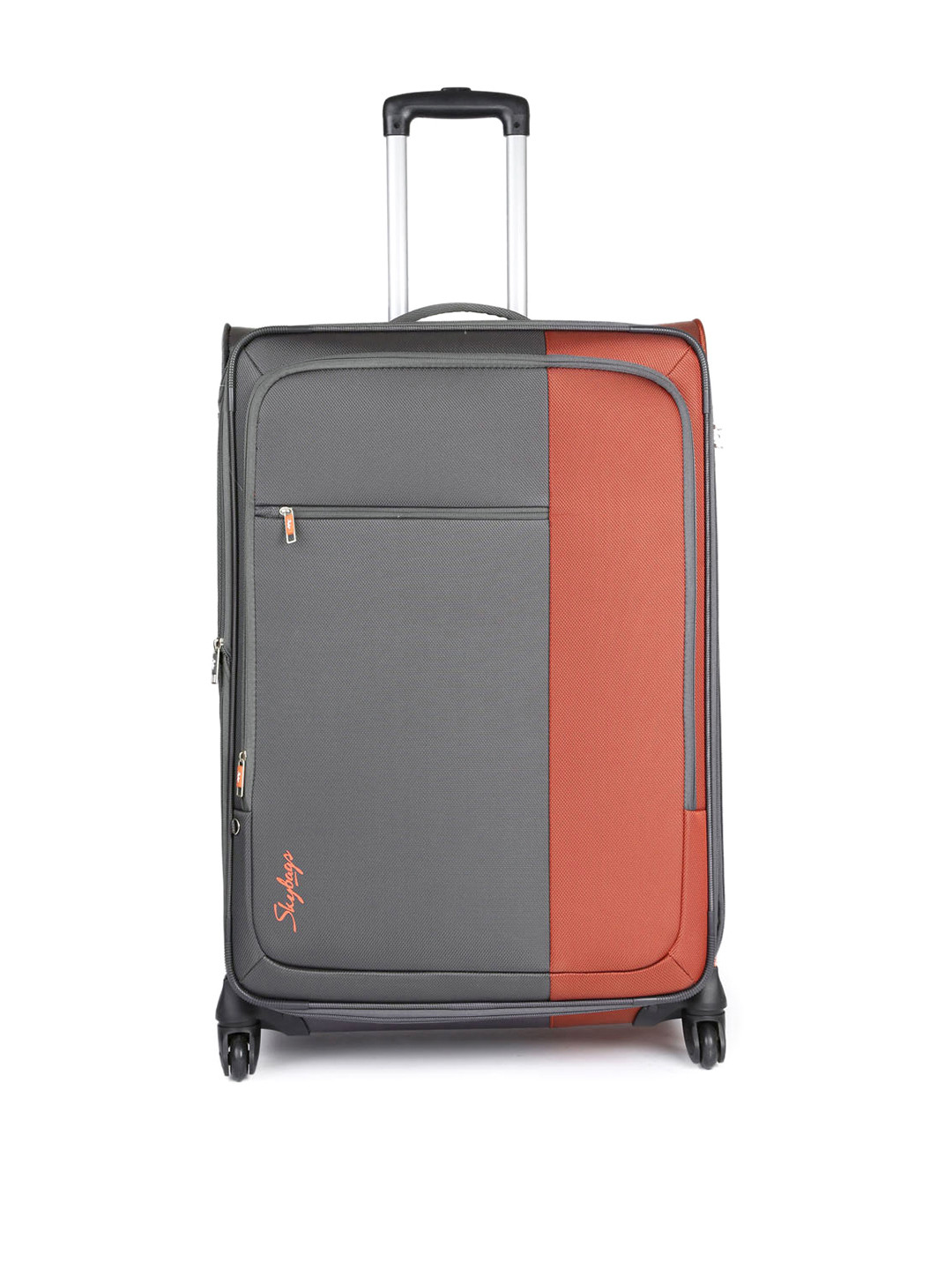 skybags grey trolley
