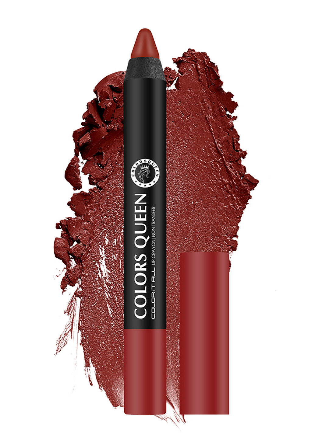 Colors Queen Color It All Non Transfer Lip Crayon With Sharpener 4 g - Peach Love 03