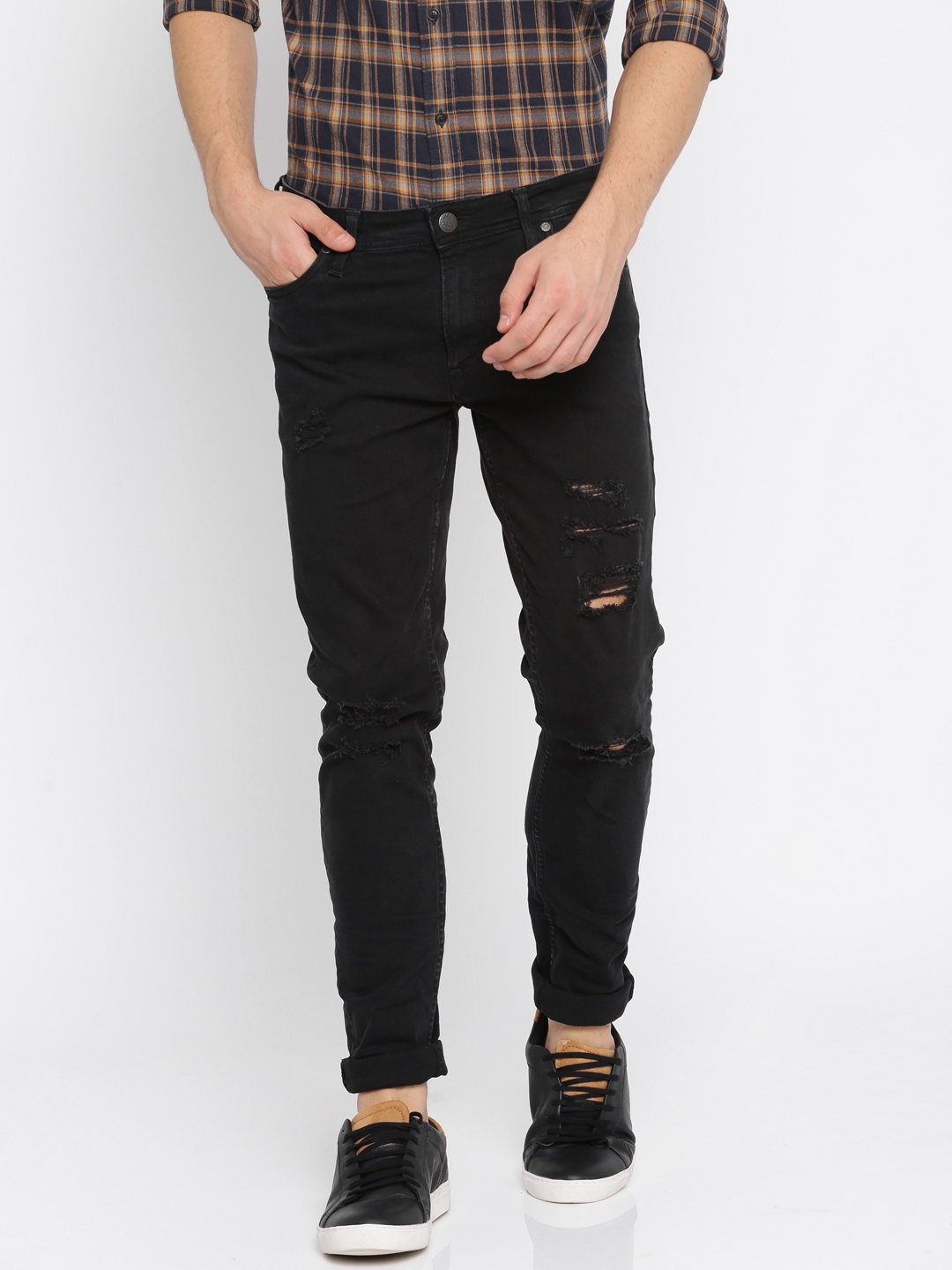 Jack and jones damage on sale jeans