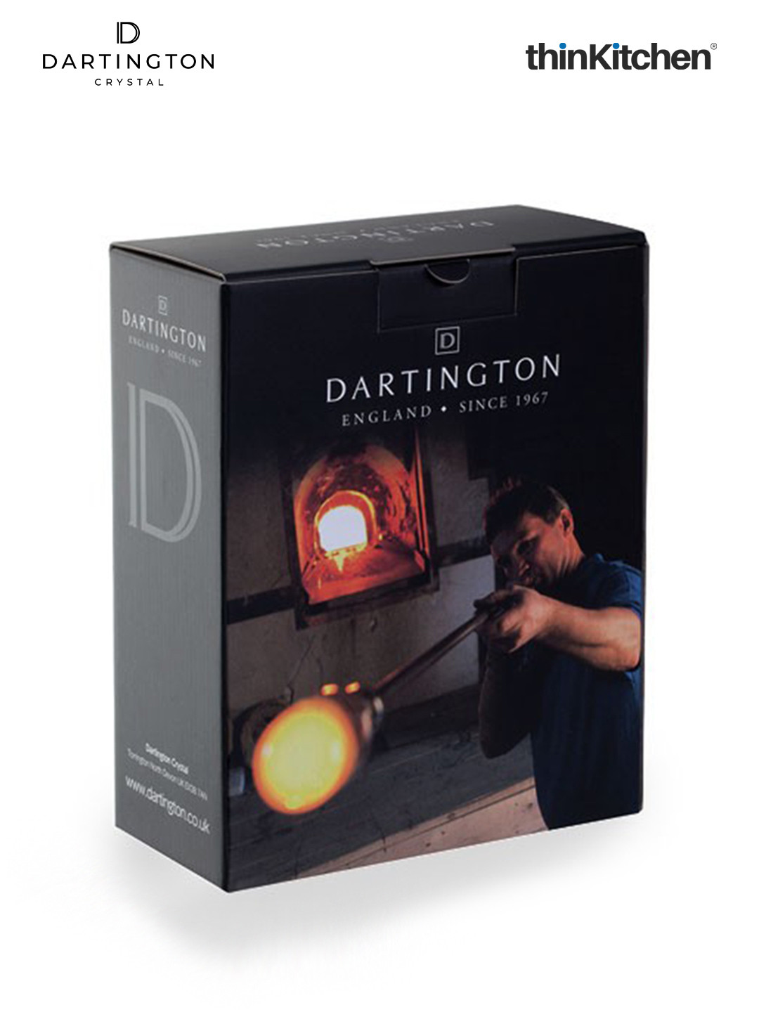 DARTINGTON Cushion Orange-Colored Textured Vase