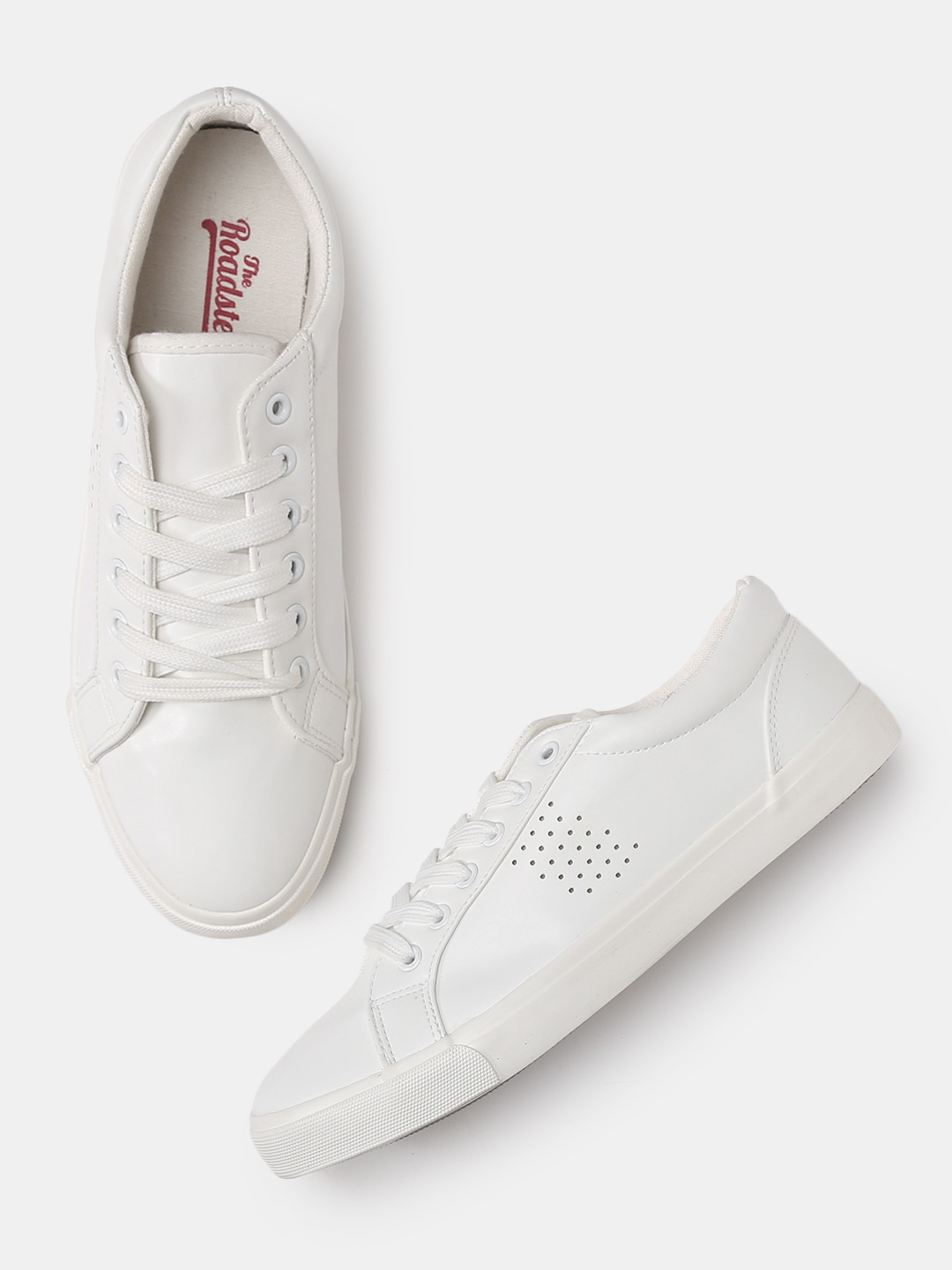 roadster white shoes