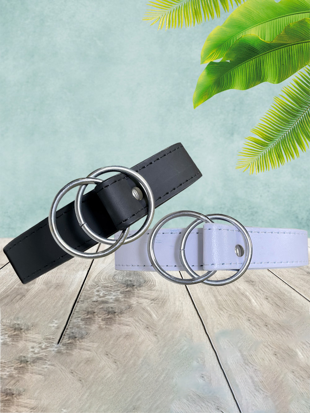 Kastner Women Pack of 2 D-Ring Closure Belt