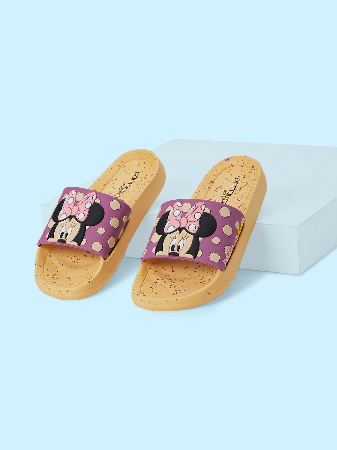 Pantaloons Junior Girls Printed Sliders