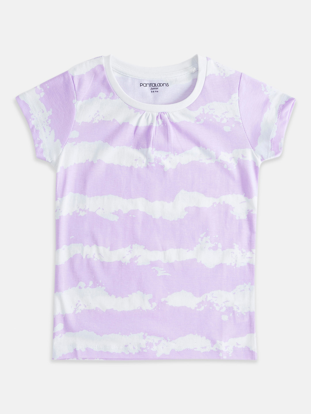 Pantaloons Junior Girls Tie and Dye Cotton T-shirt