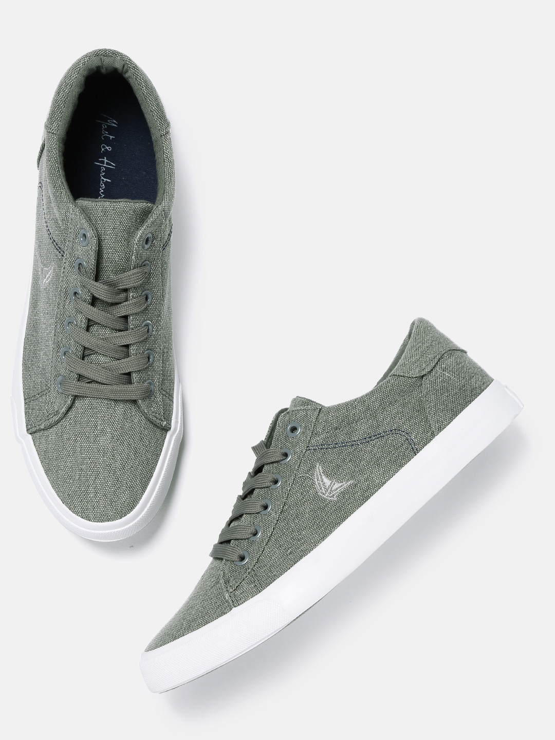 mast and harbour grey sneakers