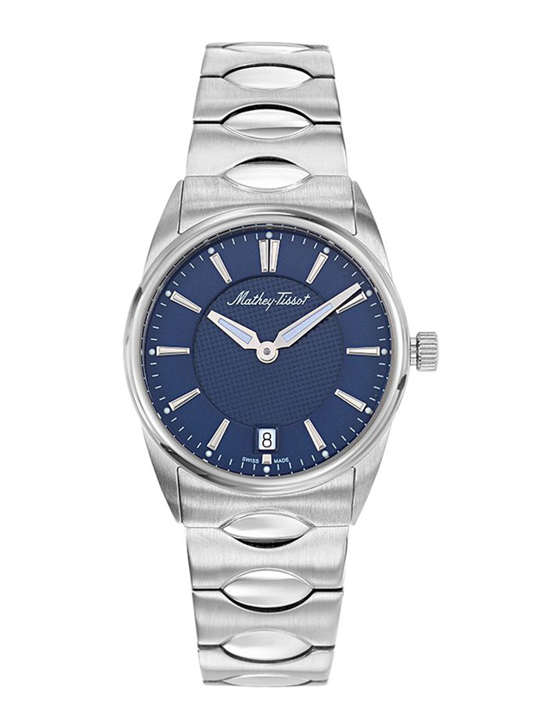 Mathey-Tissot Swiss Made Anaconda Collection Blue Dial Analog Women's Watch - D791ABU