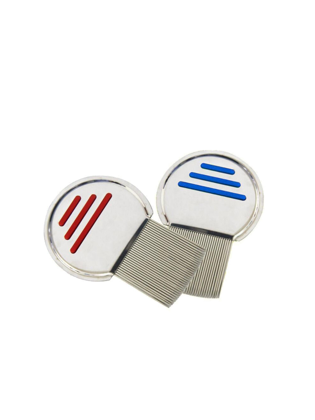 Alexvyan Set Of 2 Metal Teeth Steel Nit & Egg Head Lice Comb