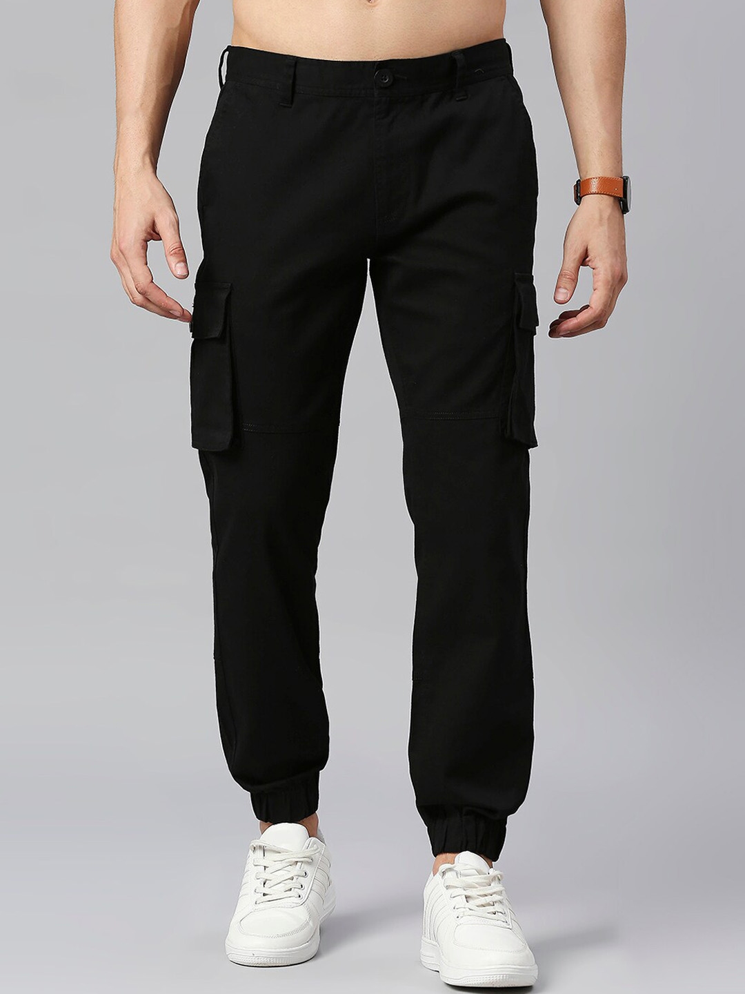 Buy Moda Rapido Men Comfort Slim Fit Cargos Trousers Trousers for Men 21848870 Myntra