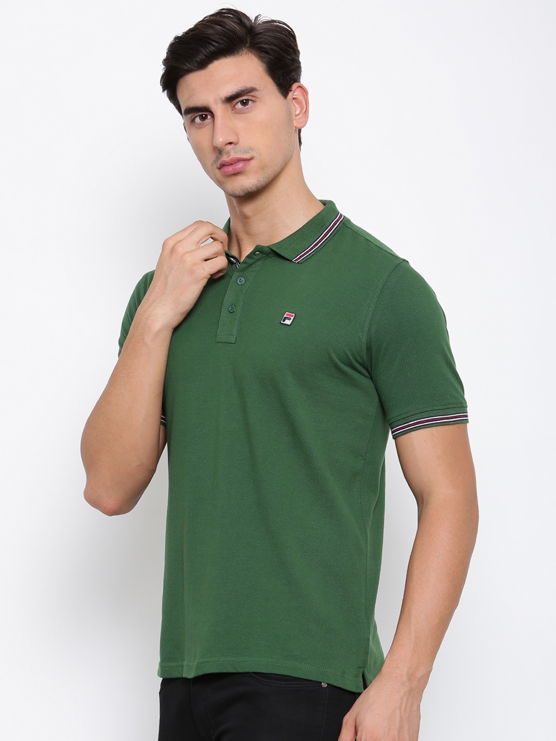 Buy FILA Men Green Solid Polo Collar T Shirt - Tshirts for ... Buy FILA Men Green Solid Polo Collar T Shirt - Tshirts for ...