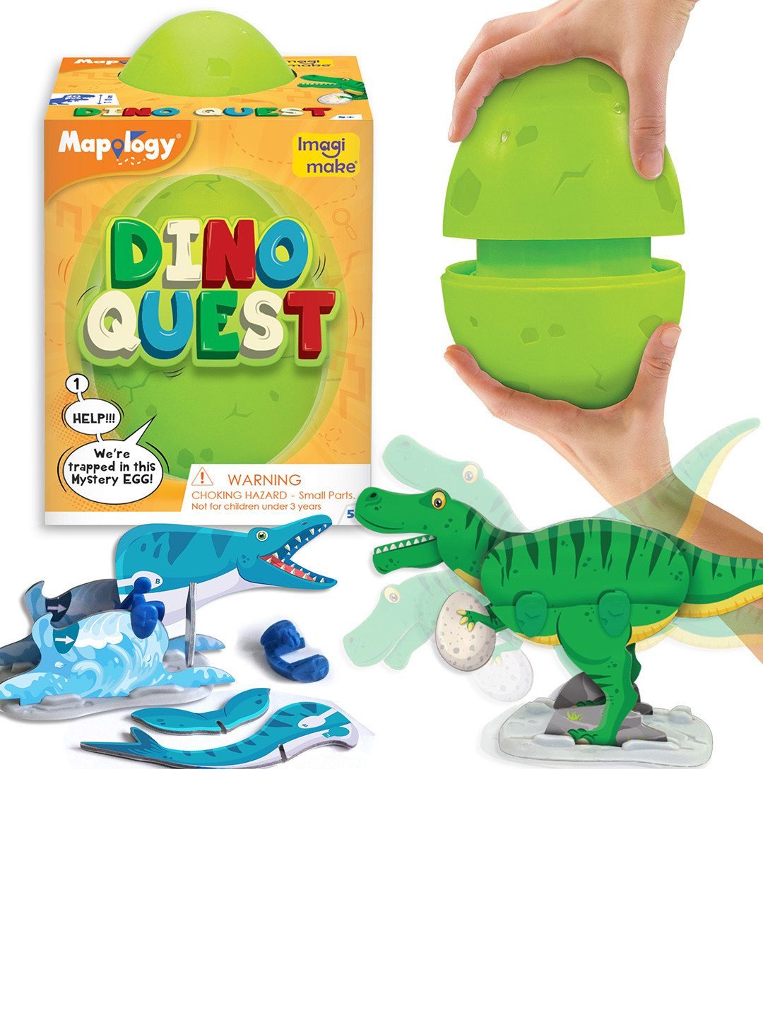 Imagimake Kids Dino Quest Skill Learning & Development Toys