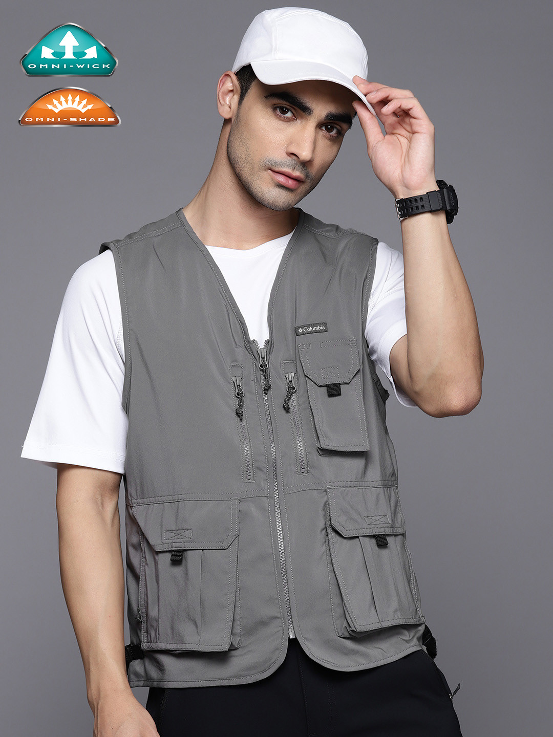 Columbia Men Silver Ridge Utility Vest