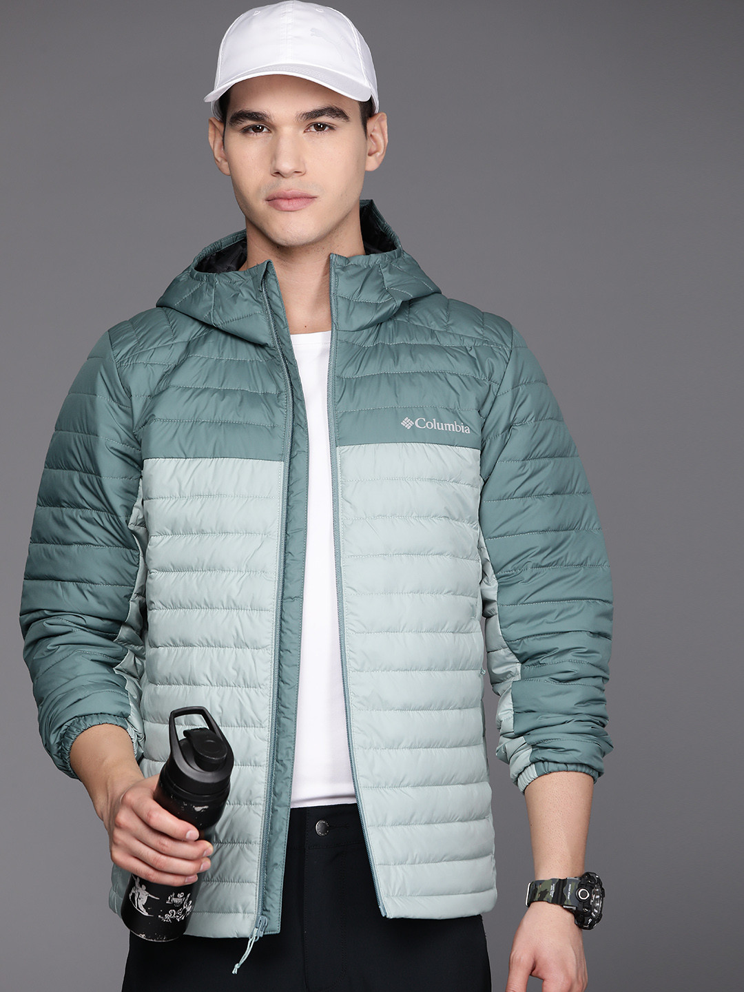 Columbia Men Silver Falls Down Jacket