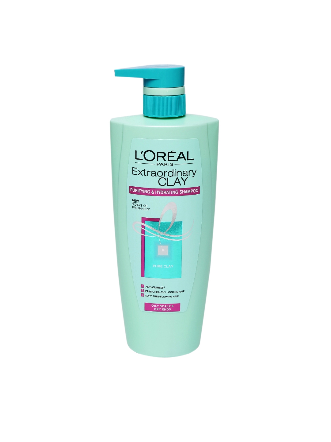 Buy L Oreal Paris Extraordinary Clay Shampoo 640 Ml Shampoo And