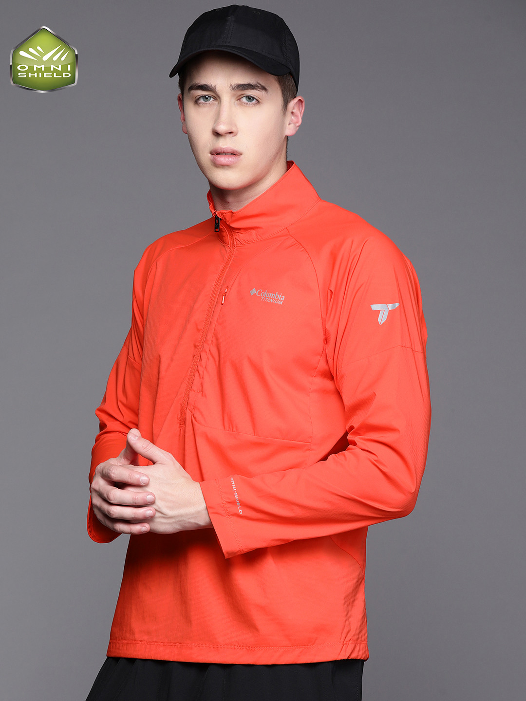 Columbia M Titan Pass Half Zip Shirt