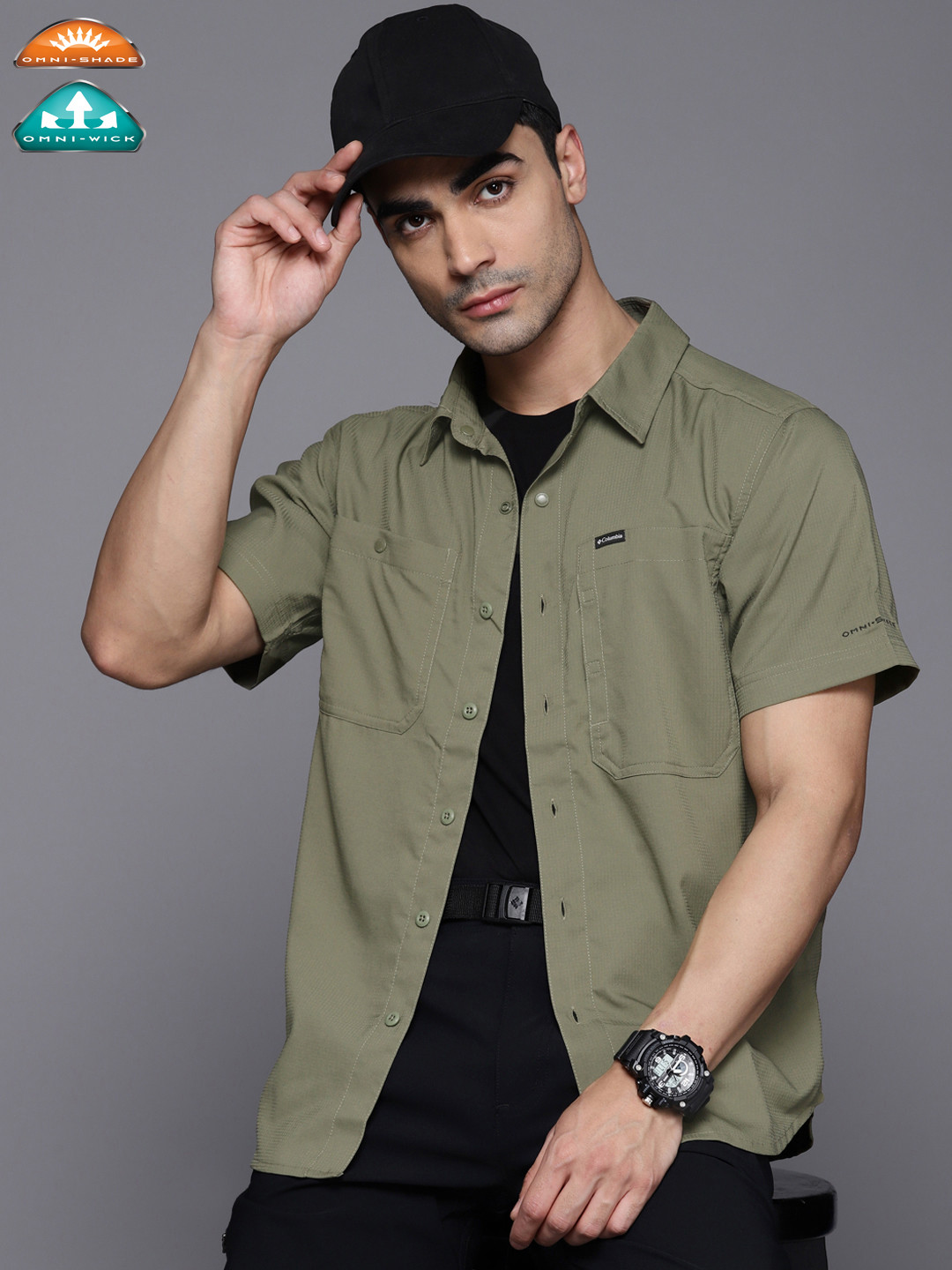 Columbia Men Silver Ridge Utility Shirt
