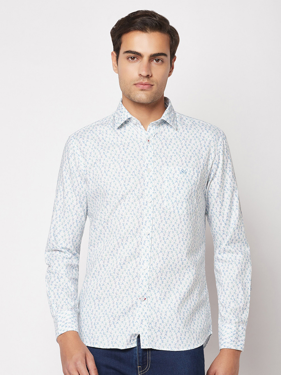 Crimsoune Club Comfort Printed Casual Shirt