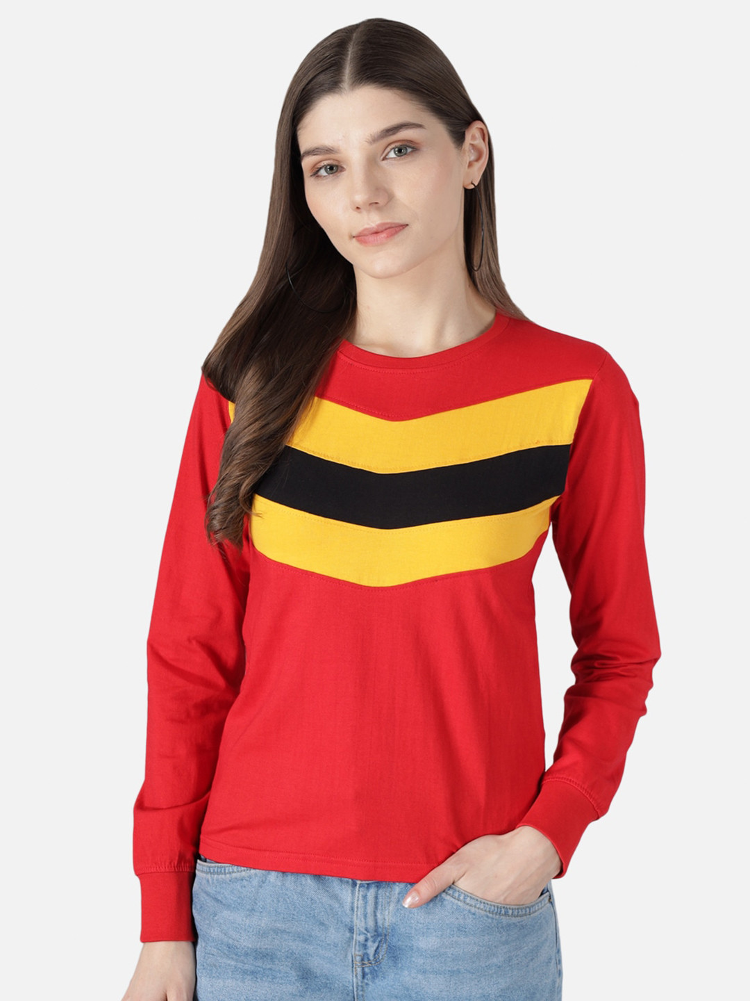 The Dry State Colourblocked Cotton T-shirt