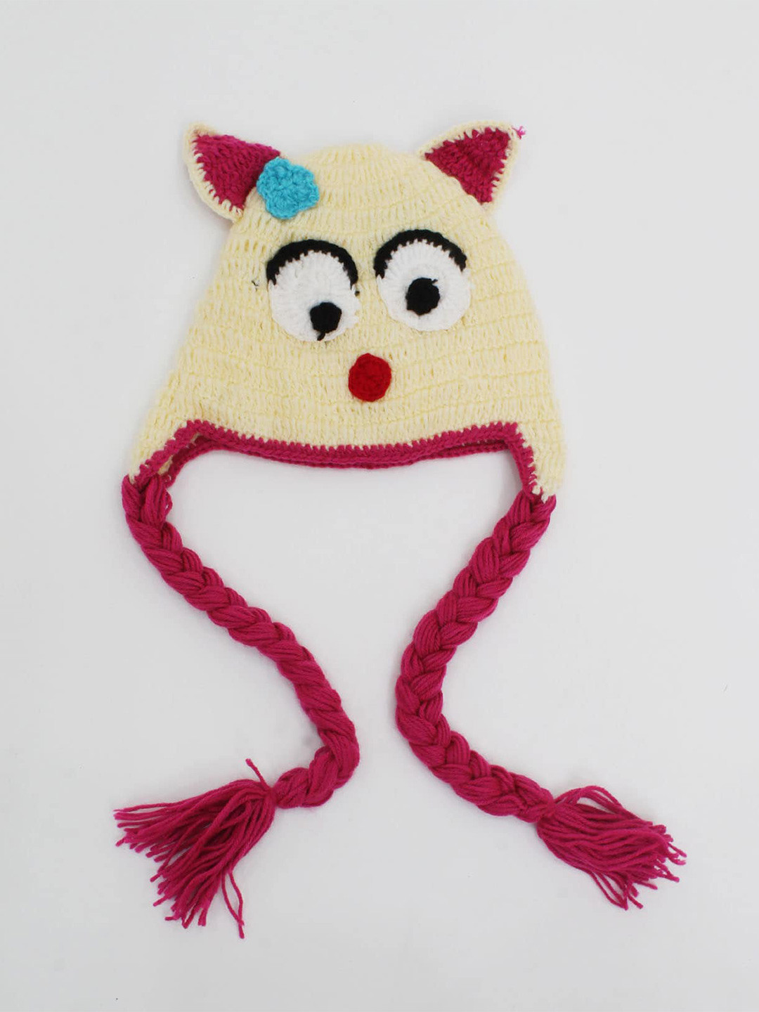 Woonie Infant Crochet Face Detailing Acrylic Cap