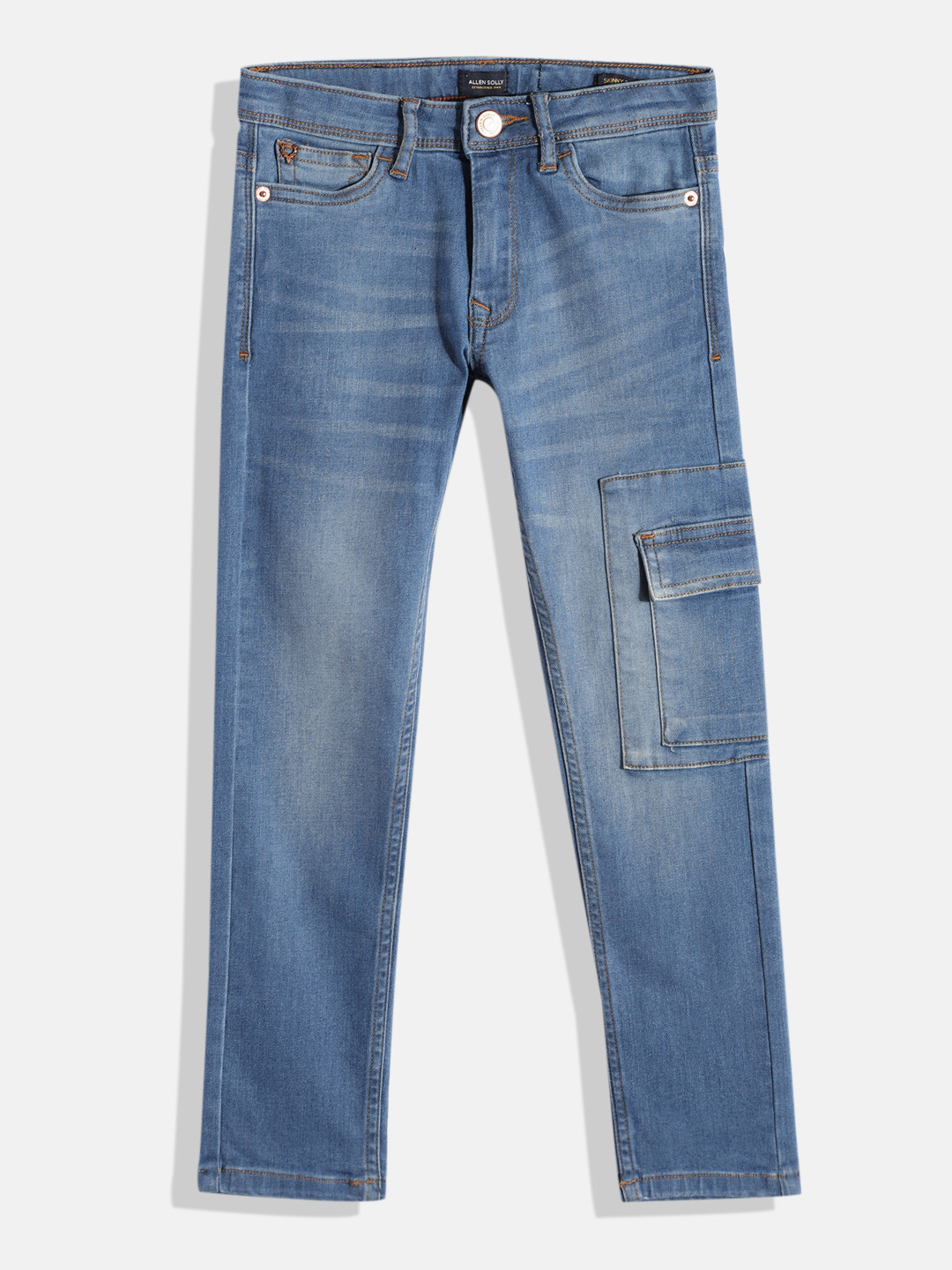 Allen Solly Junior Boys Skinny Fit Stretchable Jeans