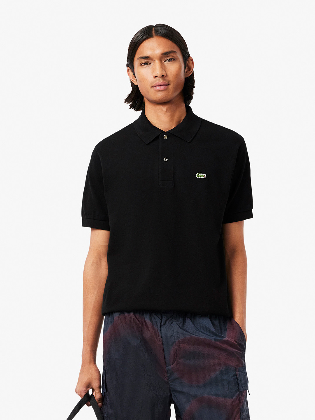 Lacoste Short Sleeve Polo Collar Pure Cotton T-shirt