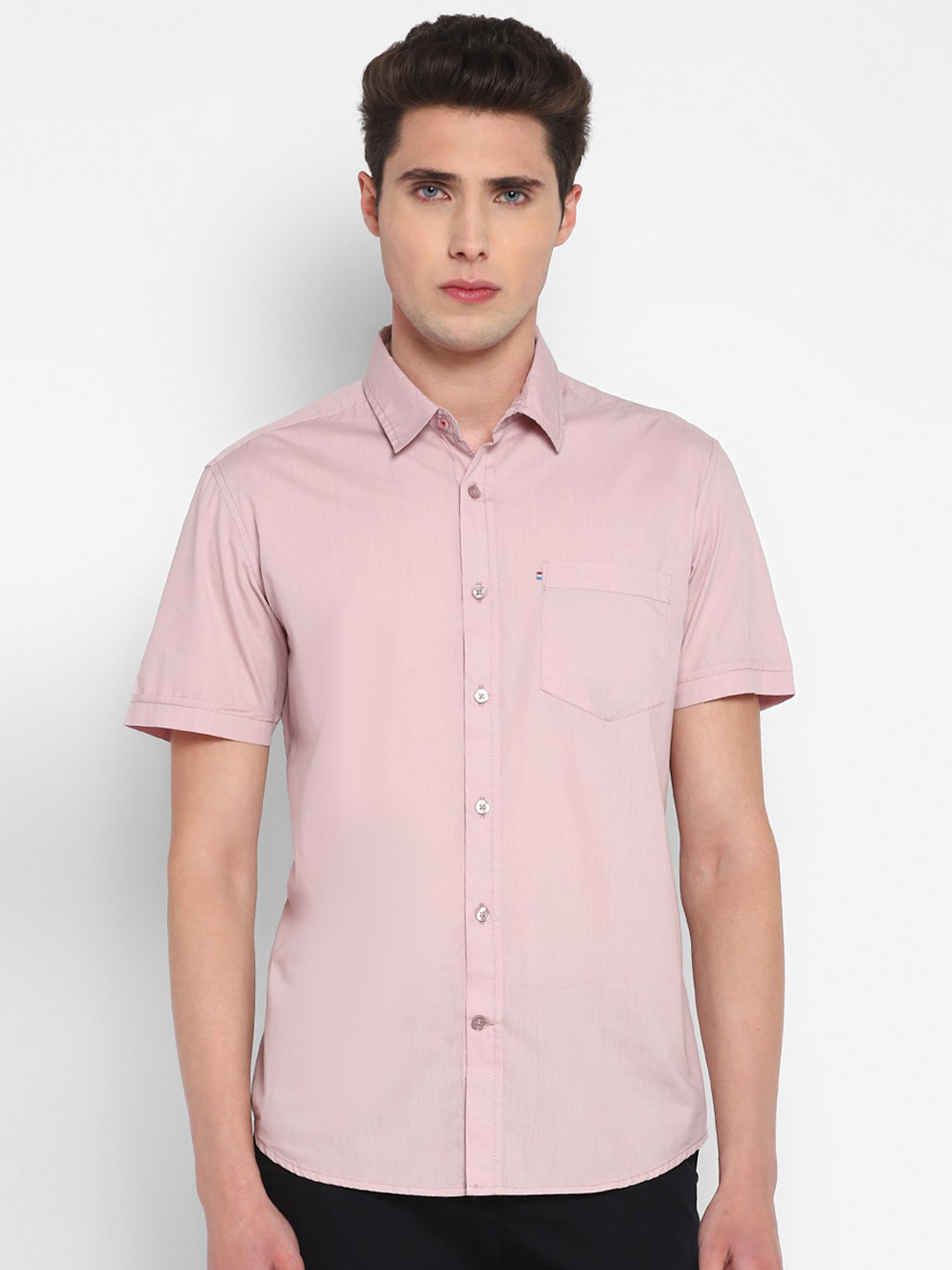 Red Chief Spread Collar Cotton Casual Shirt