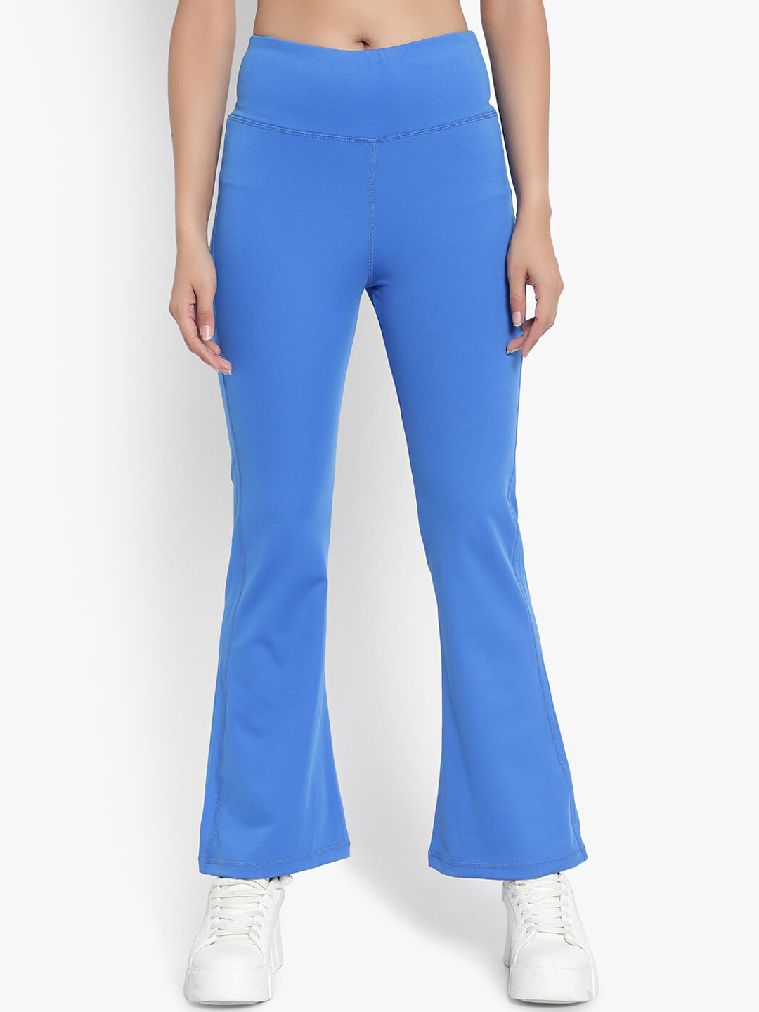 Wearjukebox Women Dry Fit Sports Bootcut Track Pants