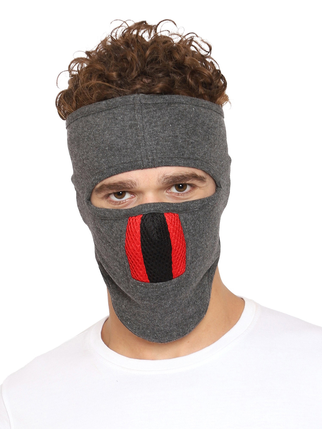 Gajraj Single-Ply Anti Pollution Full Face Mask with Air Filter Mesh