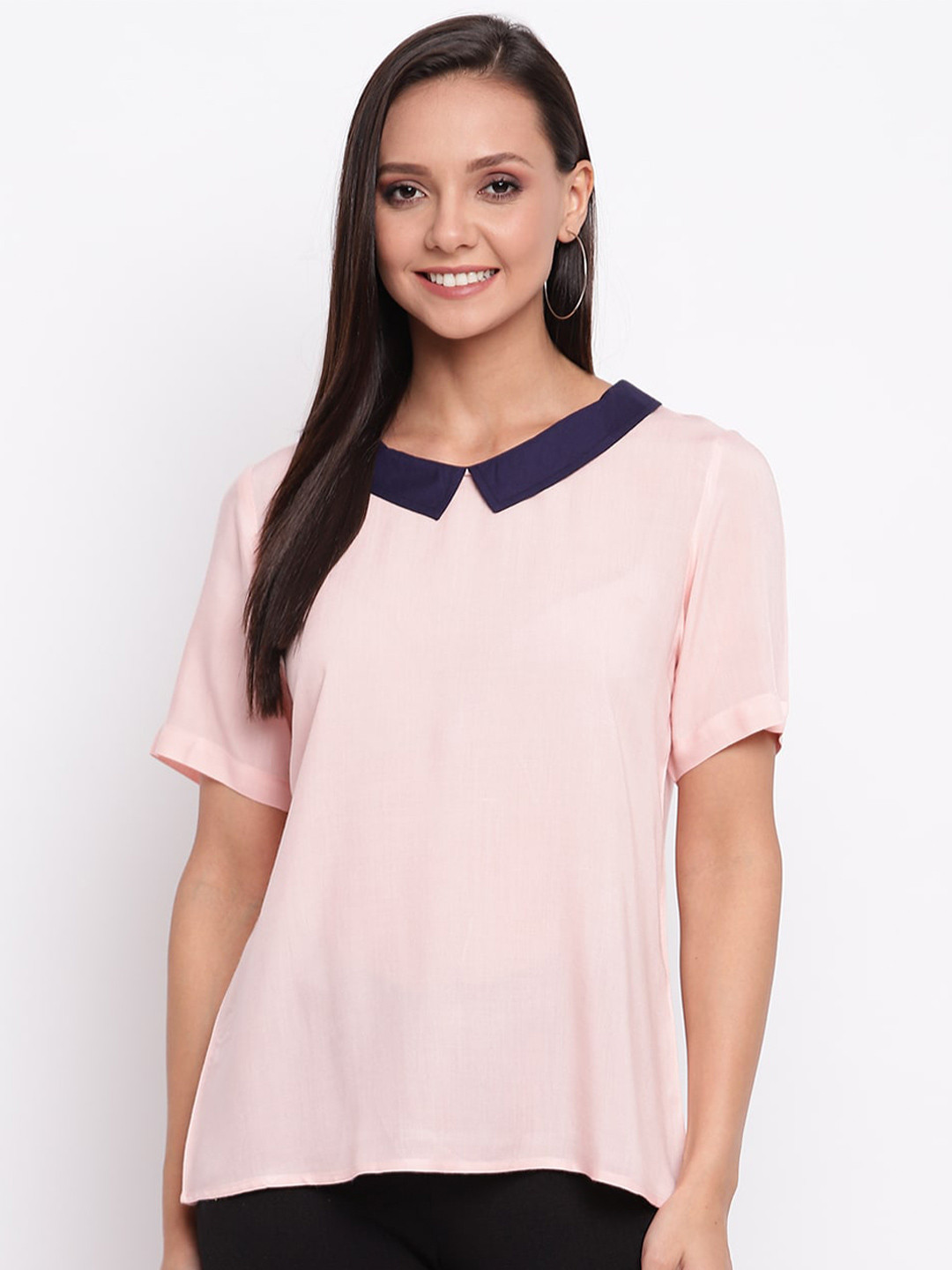 Mayra Peter Pan Collar Regular Top