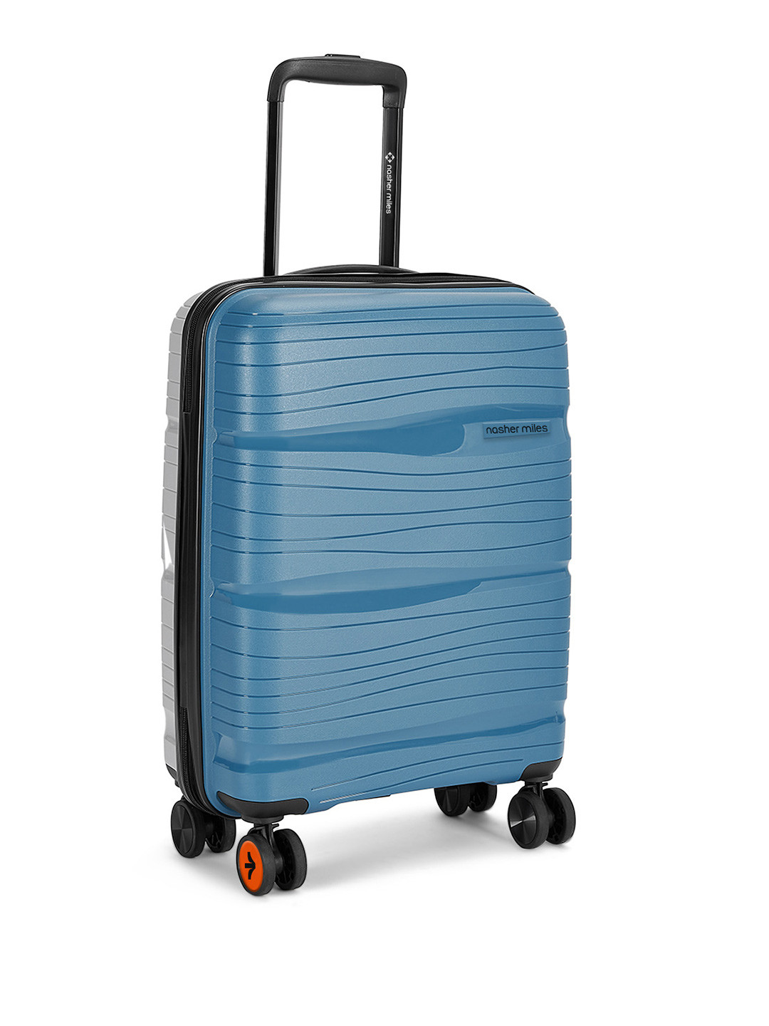 Nasher Miles Textured Hard-Sided Small Trolley Suitcase