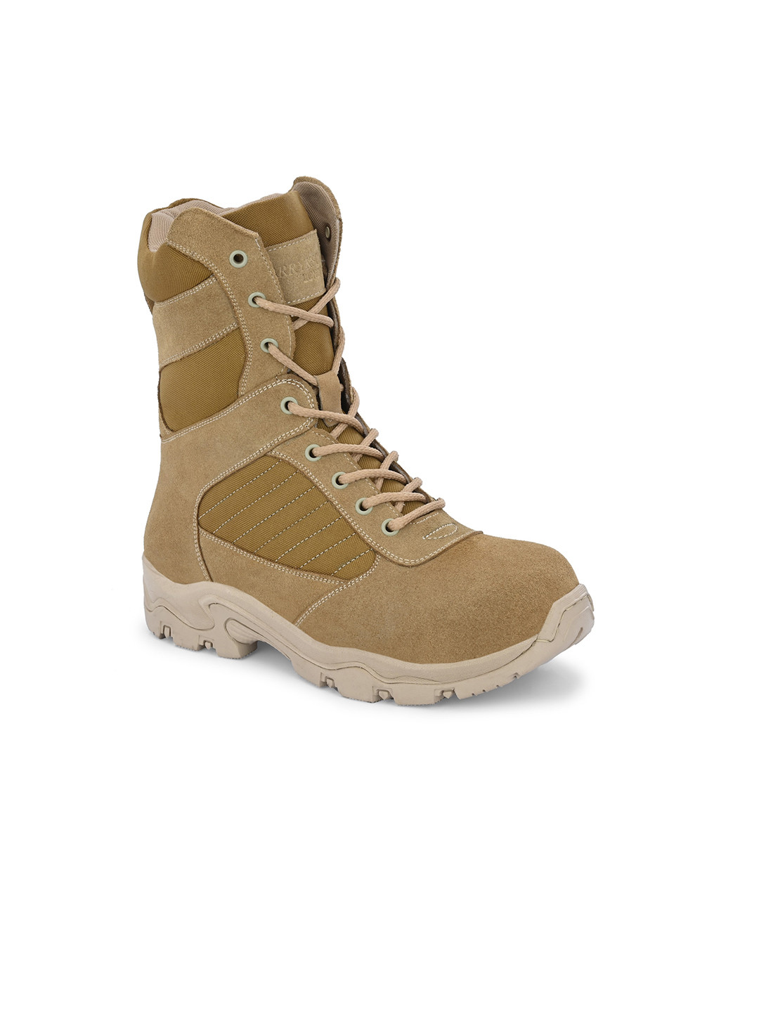 Harrytech London Men Patterned High-Top Hiking Boots