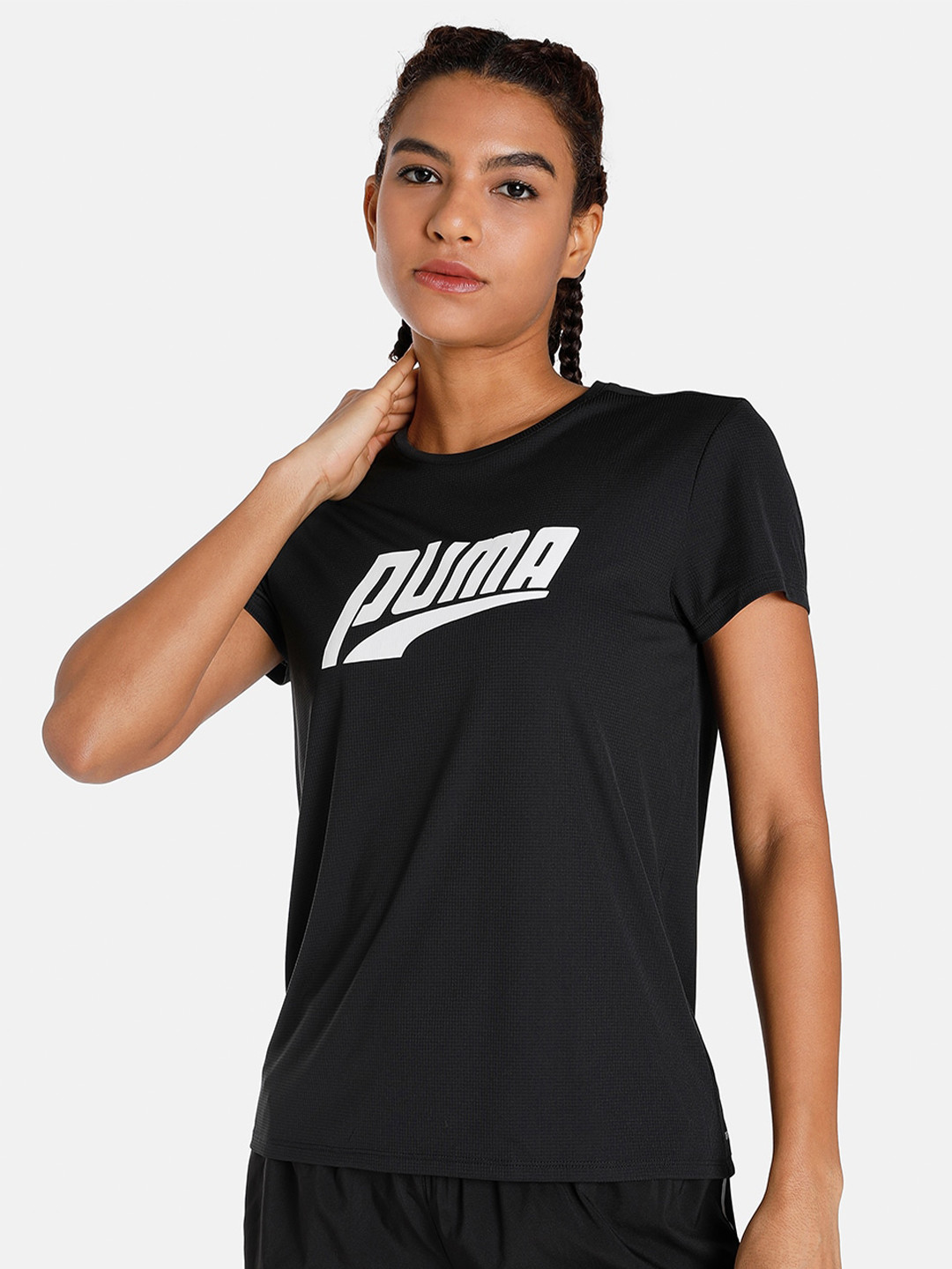 Puma RUN LOGO Printed T-Shirt