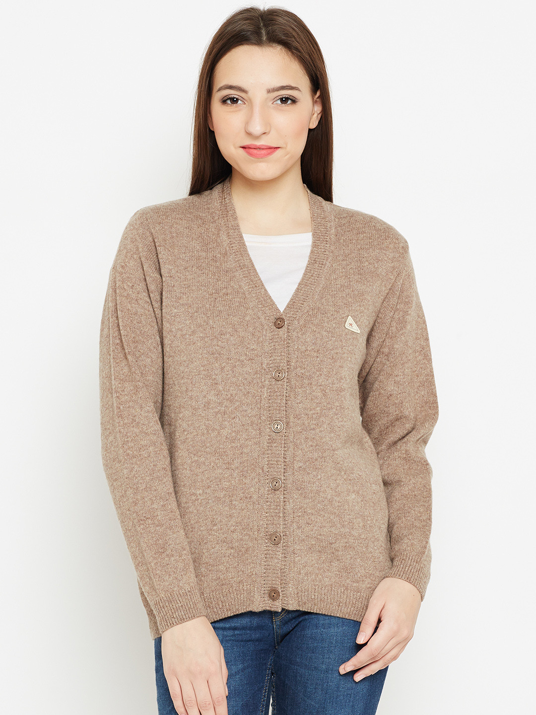 Buy Monte Carlo Women Beige Solid 