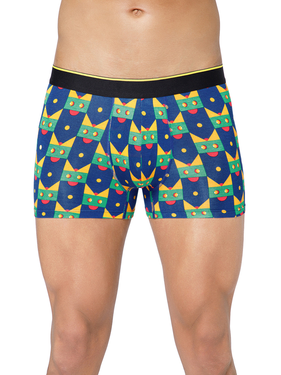 bummer Men Printed Micro Modal Lazyluna Trunk TRLZ01S