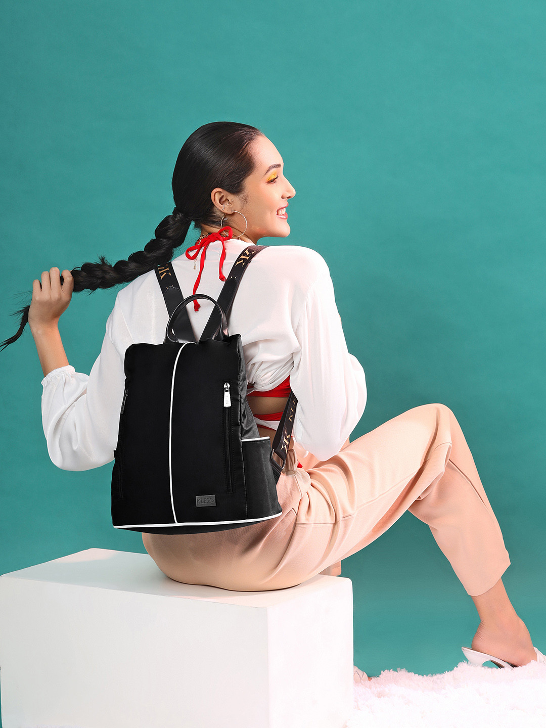 KLEIO Ultra light Antitheft Solid Backpack