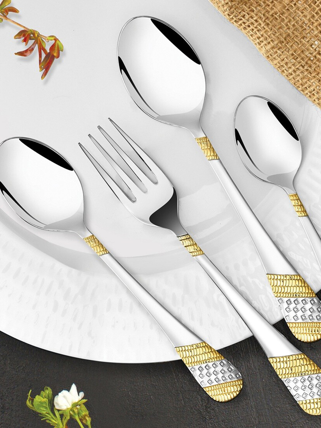FNS Imperio 24 Pcs Stainless Steel Mixed Cutlery Set