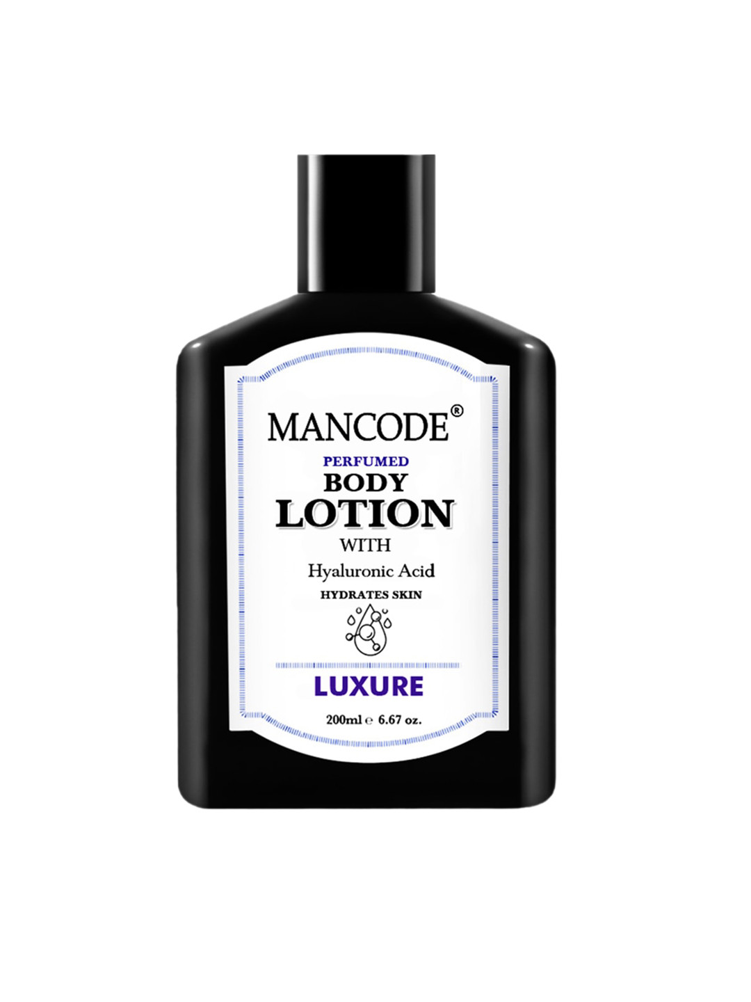 MANCODE Men Luxure Perfumed Body Lotion with Hyaluronic Acid - 200 ml